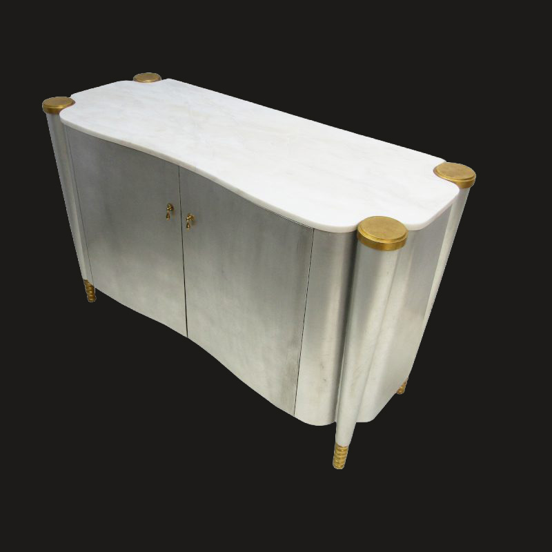 Art Deco 2 Door Cabinet - Image 4