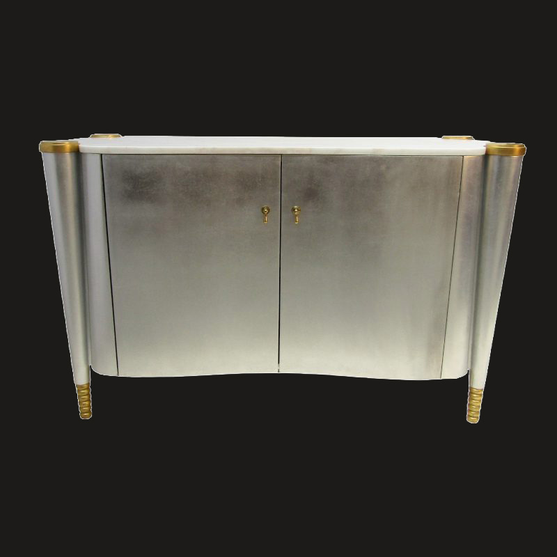 Art Deco 2 Door Cabinet - Image 5