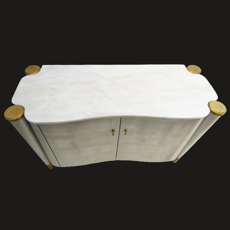 Art Deco 2 Door Cabinet - Image 6