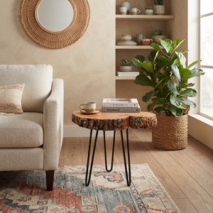 African Side Table