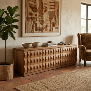 African Styled Sideboard / TV Unit