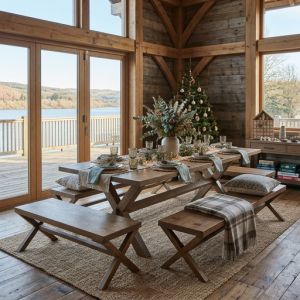Cross Flow Dinning Table