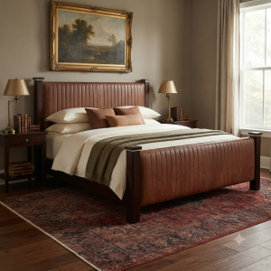 F&R Sleigh Bed