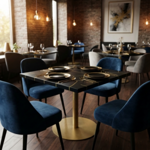 Honeycombed Restaurant Table