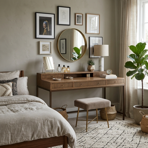 Hyde Park Modern Desk/Dressing table