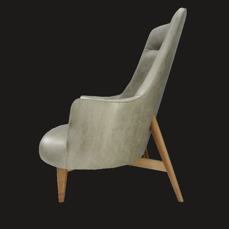 Leather Vega Lounge chair - Image 3