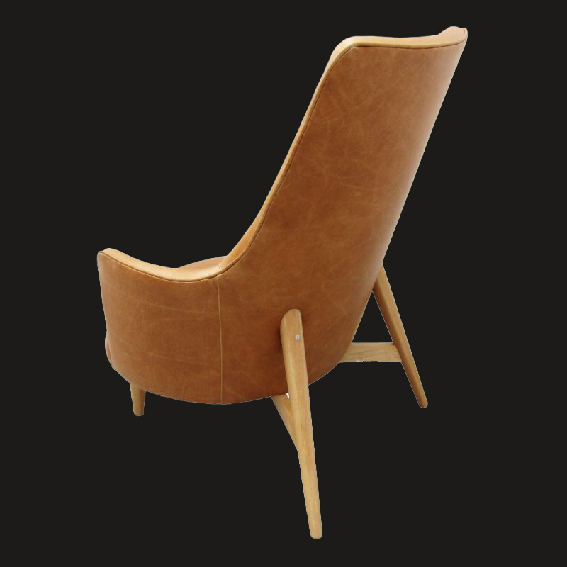 Leather Vega Lounge chair - Image 2