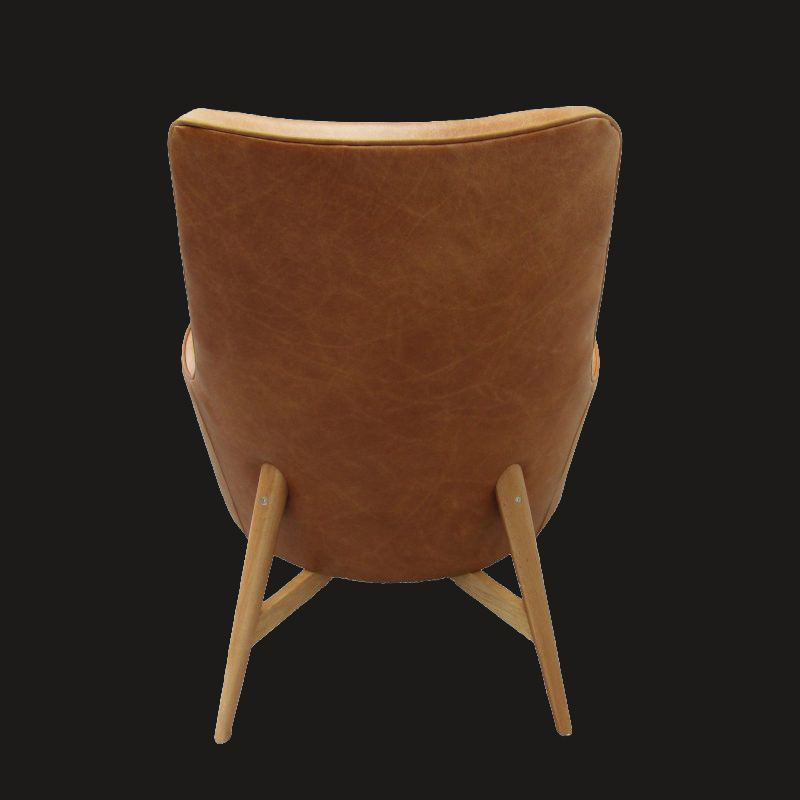 Leather Vega Lounge chair - Image 11