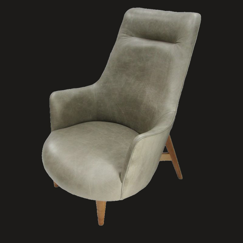 Leather Vega Lounge chair - Image 12