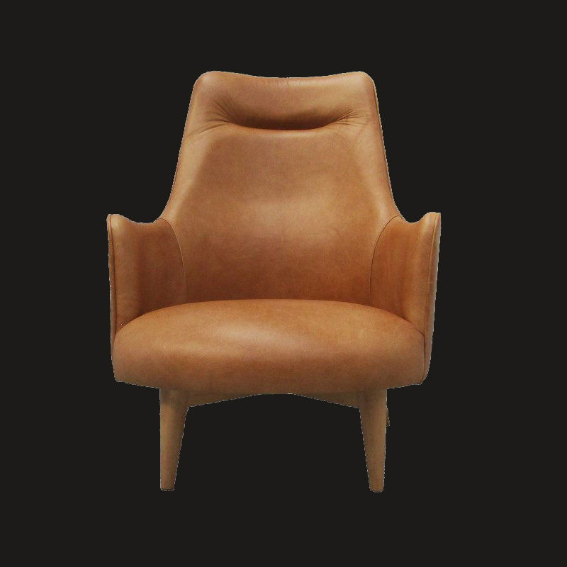 Leather Vega Lounge chair - Image 8