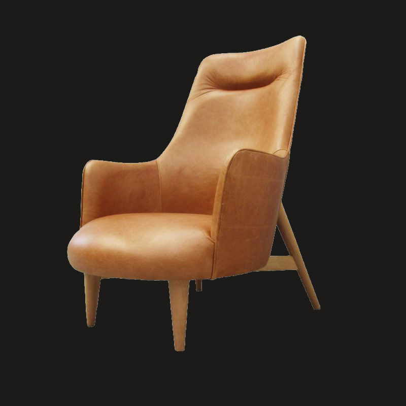 Leather Vega Lounge chair - Image 6