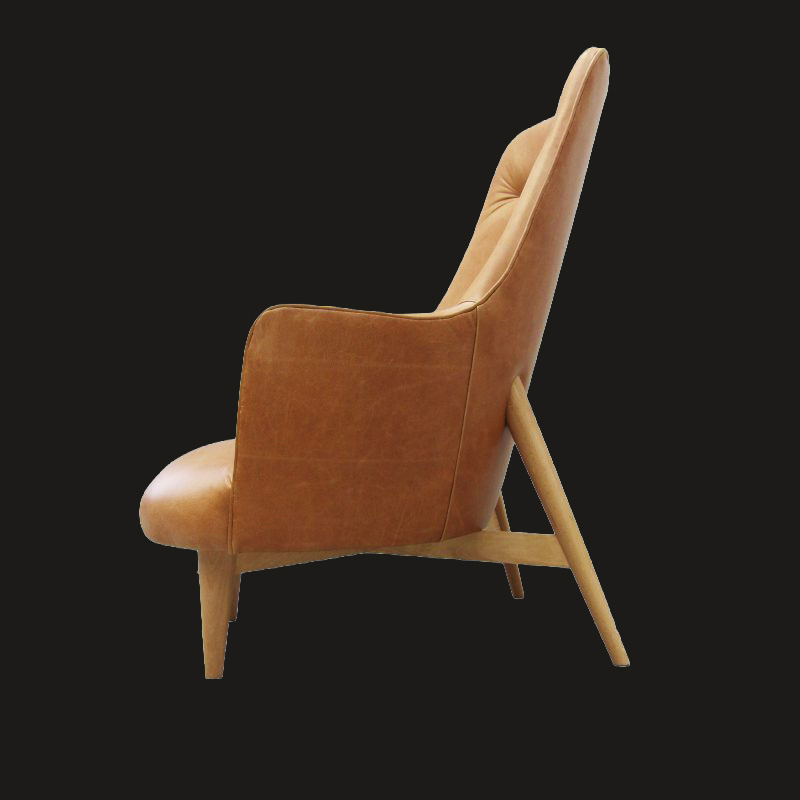 Leather Vega Lounge chair - Image 10