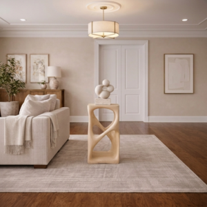 Sculptural Side Table