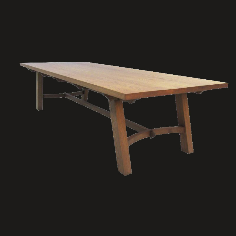 Vito Oak Dining Table - Image 3