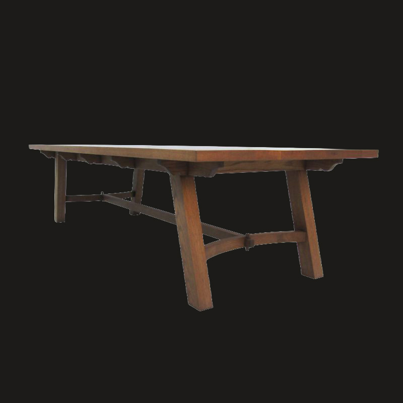 Vito Oak Dining Table - Image 6