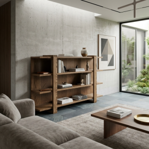 Woodlore Modern Bookshelf